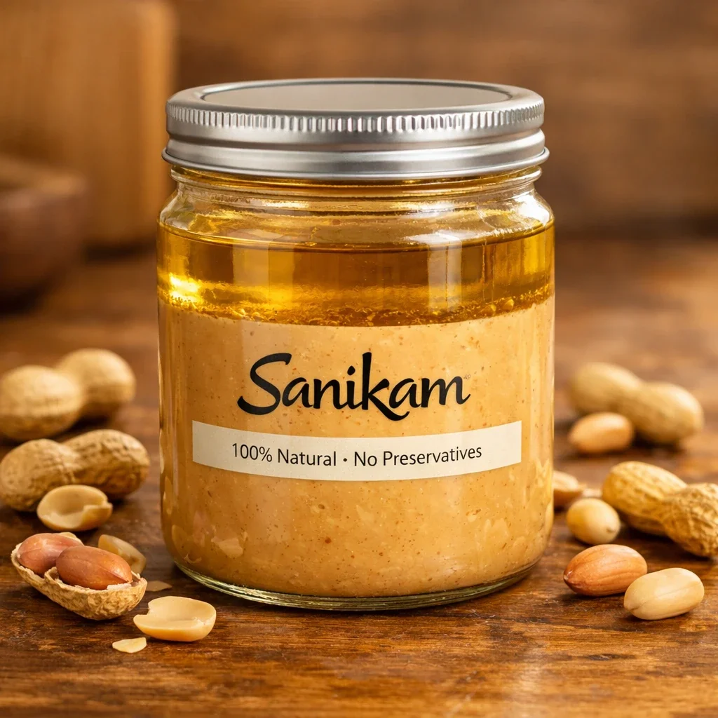 کره بادام زمینی خالص