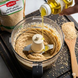 طرز تهیه ارده خانگی با کنجد ایرانی