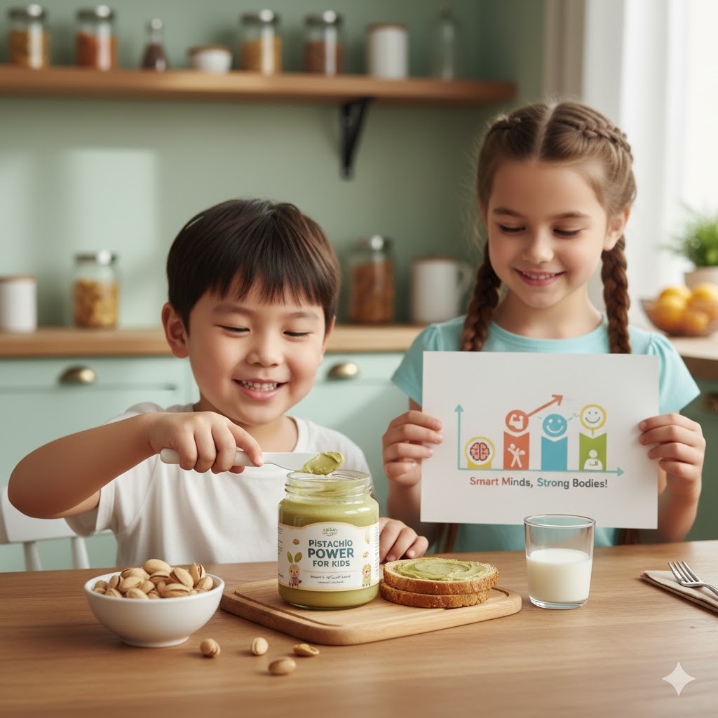 خواص کره پسته برای کودکان