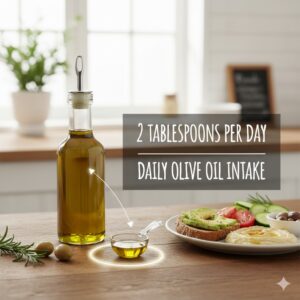 مقدار مجاز مصرف روغن زیتون در روز