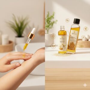 آیا روغن کنجد پوست را تیره می‌کند؟