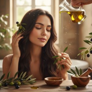 استفادهاز روغن زیتونبرای مو