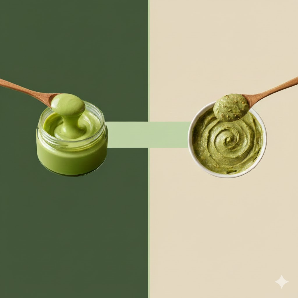 فرق کرم پسته و کره پسته؛ کدام انتخاب بهتری است؟