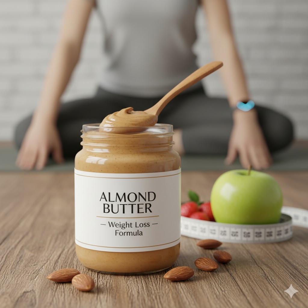 کره بادام درختی برای لاغری