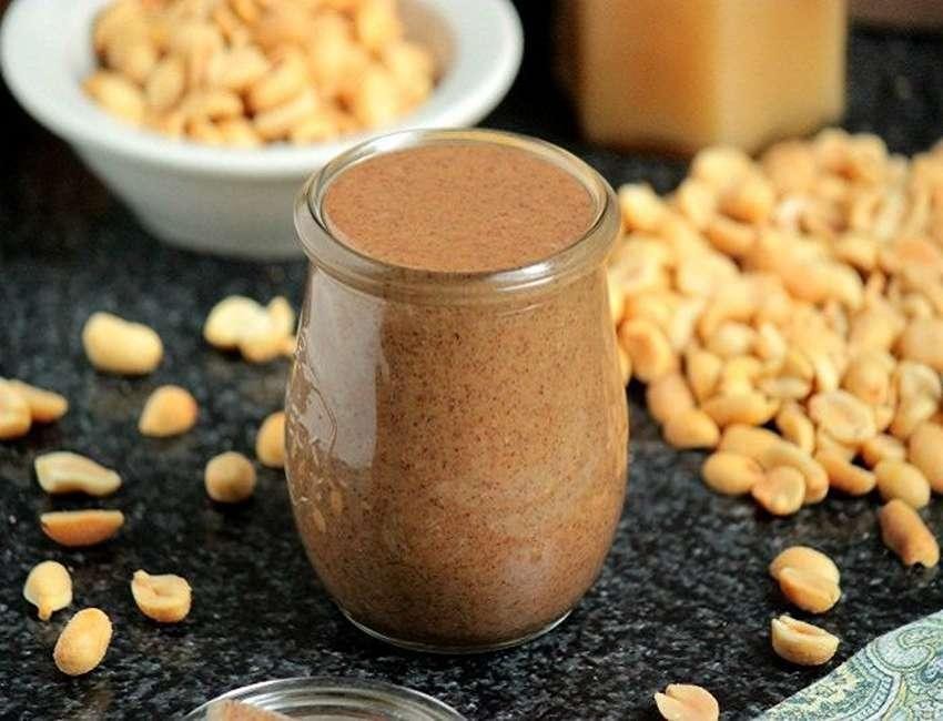 کره بادام زمینی و عسل