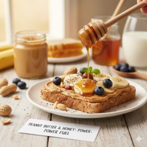 خواص کره بادام زمینی و عسل